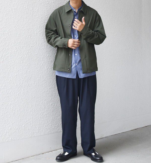 SHIPS any「SHIPS any: SORONA(R) ライト ツイル ストレッチ スピンドル ブルゾン(セットアップ対応)◇」|ブルゾン・スタジャン|