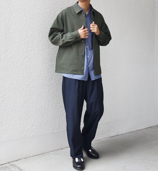 SHIPS any「SHIPS any: SORONA(R) ライト ツイル ストレッチ スピンドル ブルゾン(セットアップ対応)◇」|ブルゾン・スタジャン|