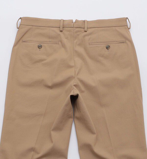 SHIPS「SHIPS: 〈手洗い可能〉ノープリーツ ツイル 4WAY ストレッチ パンツ」|スラックス|