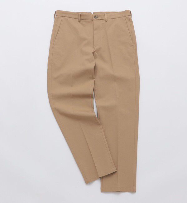 SHIPS「SHIPS: 〈手洗い可能〉ノープリーツ ツイル 4WAY ストレッチ パンツ」|スラックス|