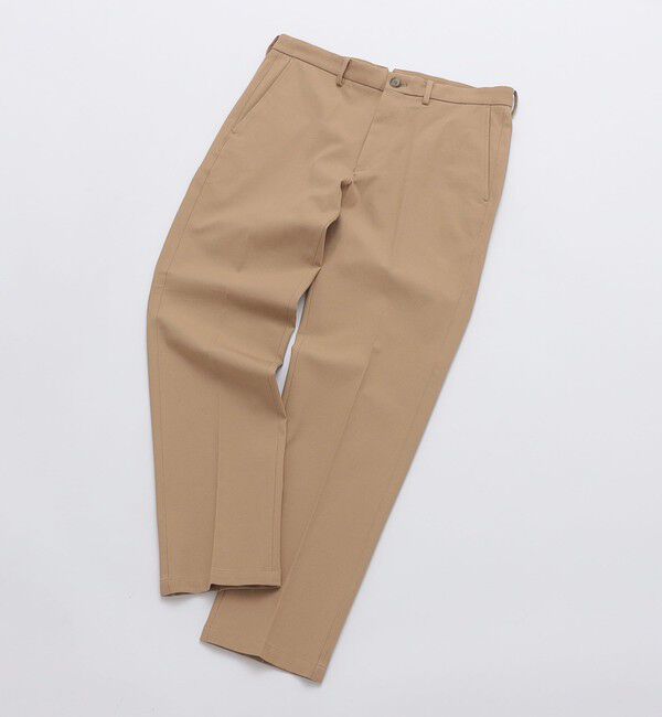 SHIPS「SHIPS: 〈手洗い可能〉ノープリーツ ツイル 4WAY ストレッチ パンツ」|スラックス|