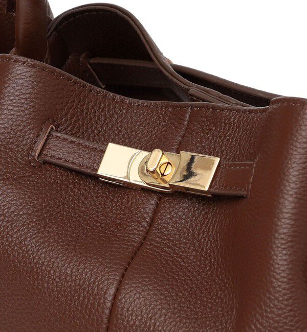 SHIPS for women「BEAURE: ヒネリ 金具付き バッグ」|トートバッグ|