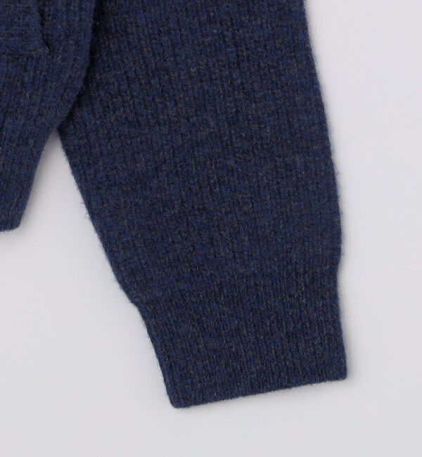 SHIPS「SHIPS: ウール ドライバーズ ジップ カーディガン」|カーディガン|