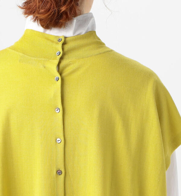 TOMORROWLAND collection「カシミヤシルク ビルドネックベスト」|ニット・セーター|