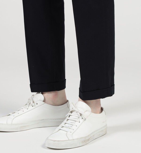 TOMORROWLAND MENS「コットンポリウレタン バックシャーリングスリムテーパードパンツ」|その他|