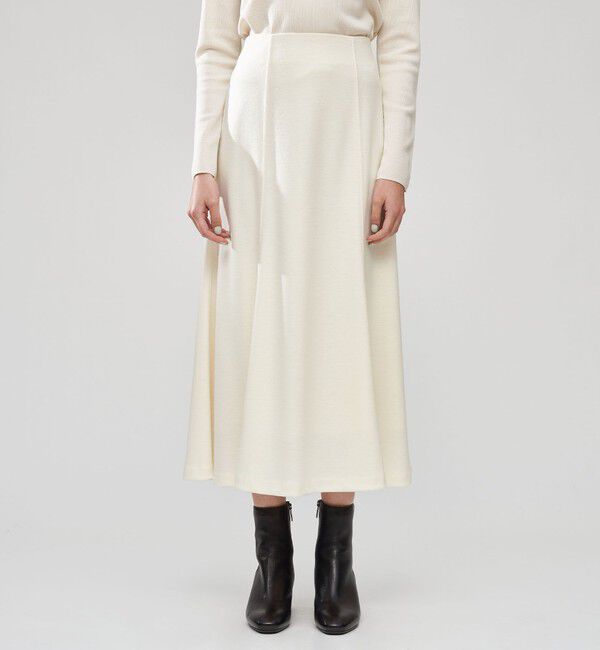 DES PRES「ニットコンビネーション マーメイドロングスカート」|フレア|
