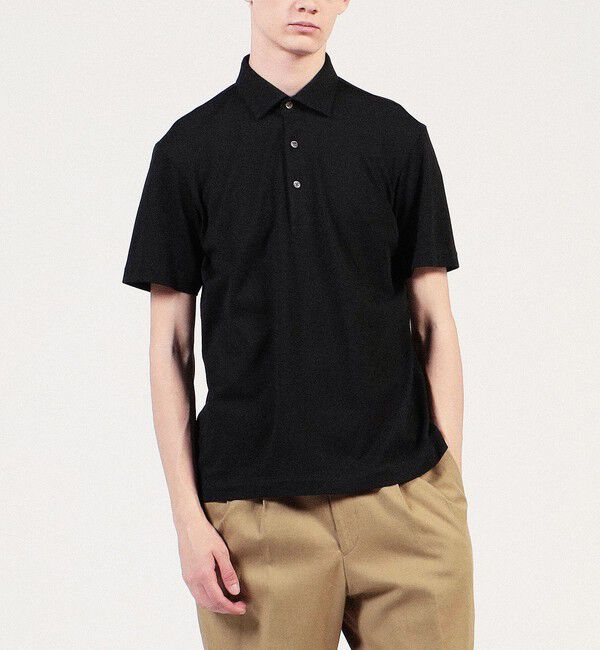 TOMORROWLAND MENS「コットンメッシュ ポロシャツ」|ポロシャツ|