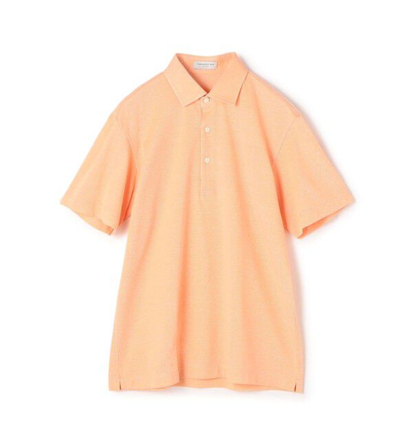 TOMORROWLAND MENS「コットンメッシュ ポロシャツ」|ポロシャツ|27 オレンジ