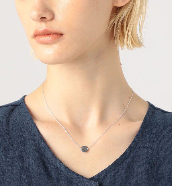 TOMORROWLAND GOODS「SASKIA DIEZ PAILLETTES シルバーネックレス」|ネックレス|