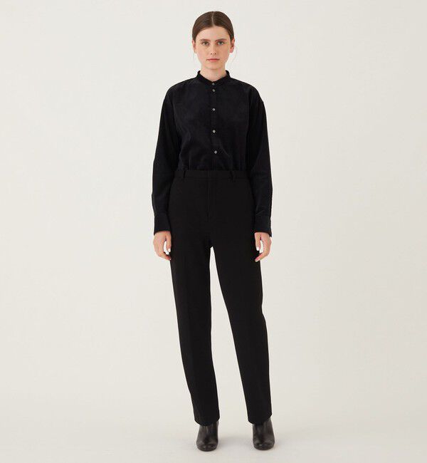 GALERIE VIE「コットンコーデュロイ ワイドシャツ」|シャツ・ブラウス|