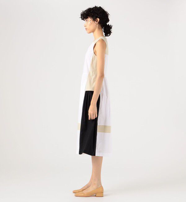 TOMORROWLAND BUYING WEAR「BODICE STUDIO ブロックプリントドレス」|ワンピース|