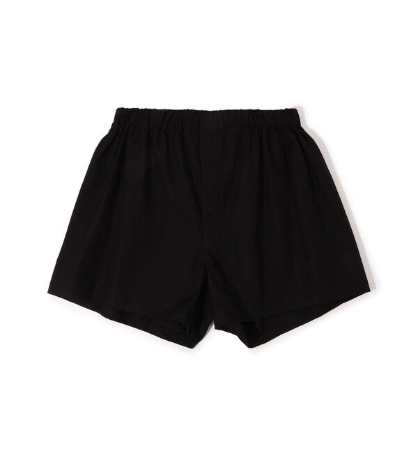 TOMORROWLAND HOME「コットンブロード トランクス」|インナー|19 ブラック