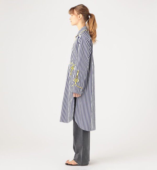 TOMORROWLAND BUYING WEAR「Sebline パジャマシャツドレス」|ワンピース|