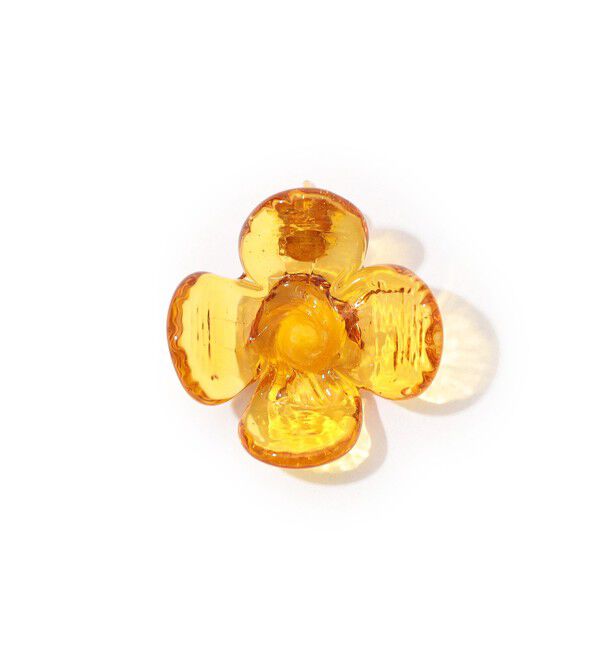 TOMORROWLAND GOODS「LEVENS JEWELS FLOR EARRING」|ピアス|24 イエロー系