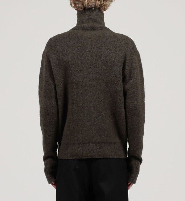 TOMORROWLAND MENS「ウール カシミヤ シルク ジップアップ ニットブルゾン」|ニット・セーター|