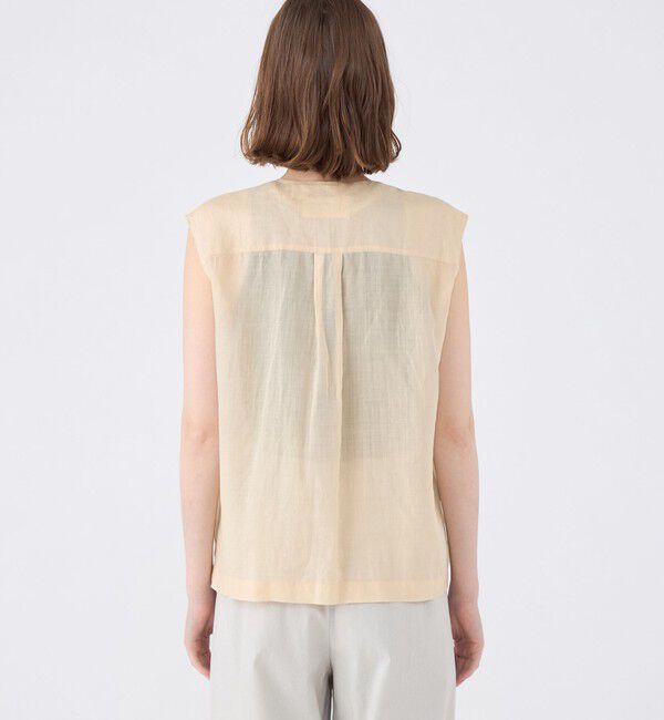 MACPHEE「ラミーソリッド Vネックジレ」|ベスト・ジレ|