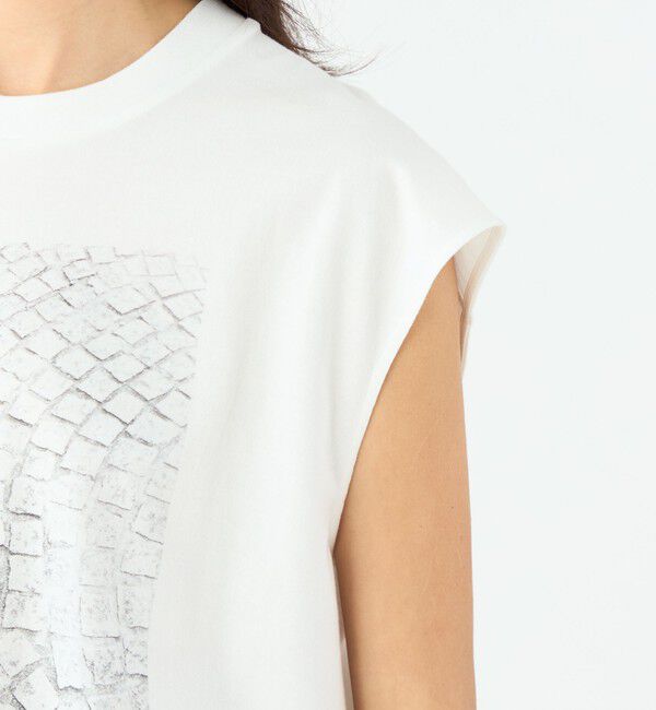MACPHEE「フォトプリント ノースリーブTシャツ」|Tシャツ・カットソー|