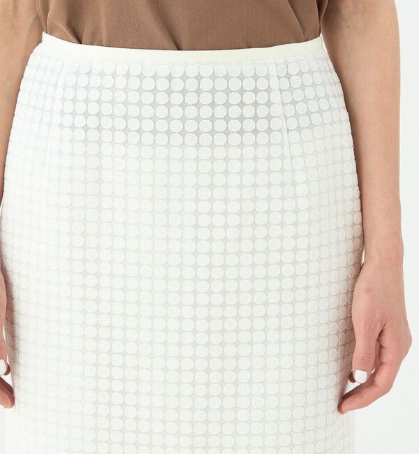 TOMORROWLAND collection「ピッコロドット タイトストレートスカート」|タイト|