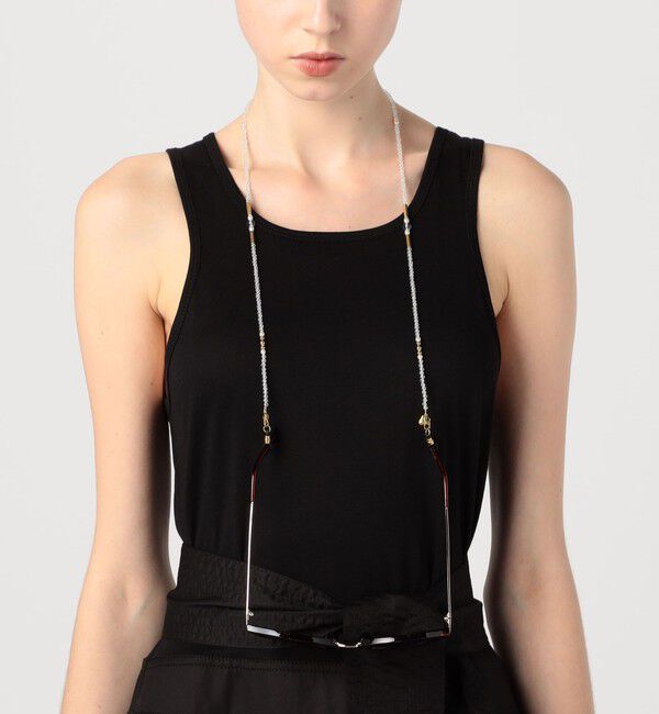 TOMORROWLAND GOODS「IRIS 47 クリスタル グラス チェーン ネックレス」|その他|