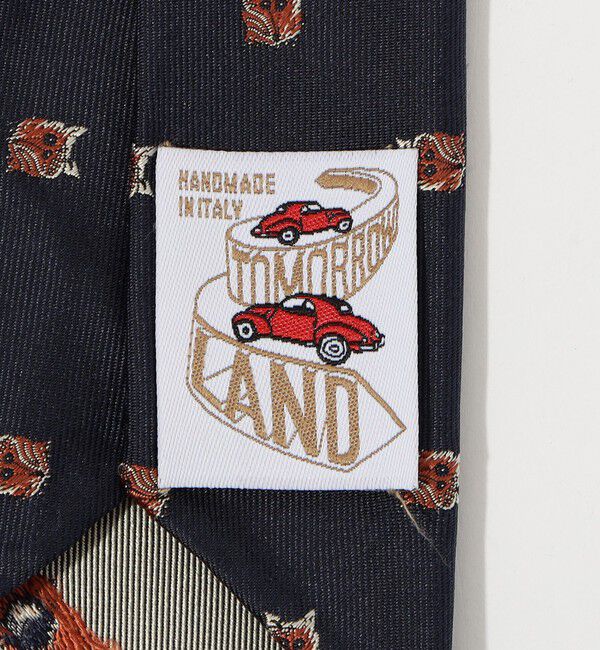 TOMORROWLAND GOODS「TOMORROWLAND MADE IN ITALY シルクジャガード 小紋柄ネクタイ」|ネクタイ・蝶ネクタイ|