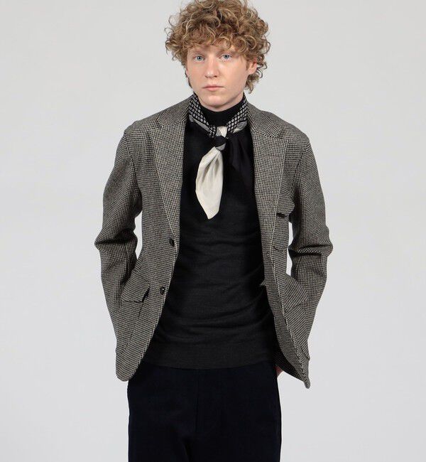 TOMORROWLAND MENS「ウールナイロンポリウレタン 2WAYストレッチ シングルブレステッド 2Bジャケット」|テーラードジャケット|