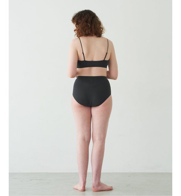 EMILYWEEK「【RESET】オーガニックコットン混 サニタリーショーツ（ブラック、ベージュ）」|インナー|