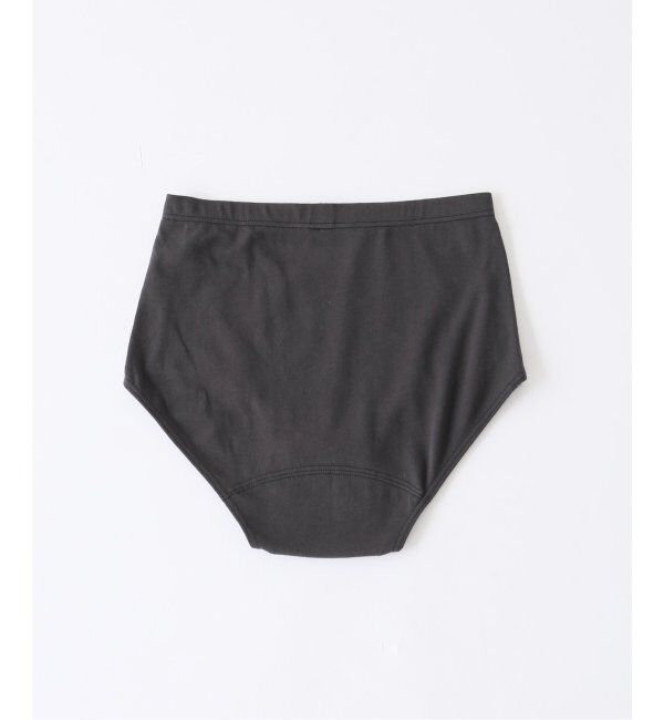 EMILYWEEK「【RESET】オーガニックコットン混 サニタリーショーツ（ブラック、ベージュ）」|インナー|