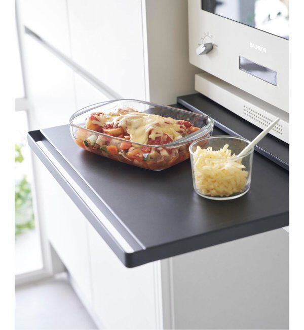 journal standard Furniture「《WEB限定予約》【tower/タワー】キッチン家電下スライドテーブル」|食器・キッチングッズ|