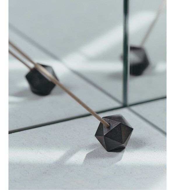 journal standard Furniture「【NAGAE+/ナガエプリュス】poly incense holder black　お香立て」|アロマ・ルームフレグランス|その他カラー K