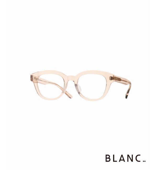 EYETHINK「BLANC.. 別注 ET001 CHAMPAGNE ex Optical」|メガネ|ベージュ