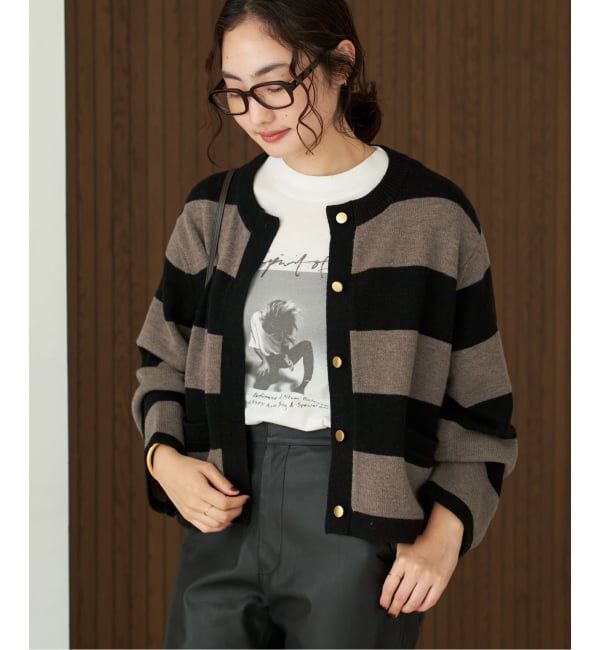 Plage「Metal Button ニットジャケット」|カーディガン|