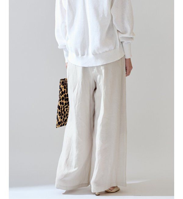 VERMEIL par iena「トリアセリネン リラックスパンツ」|その他|