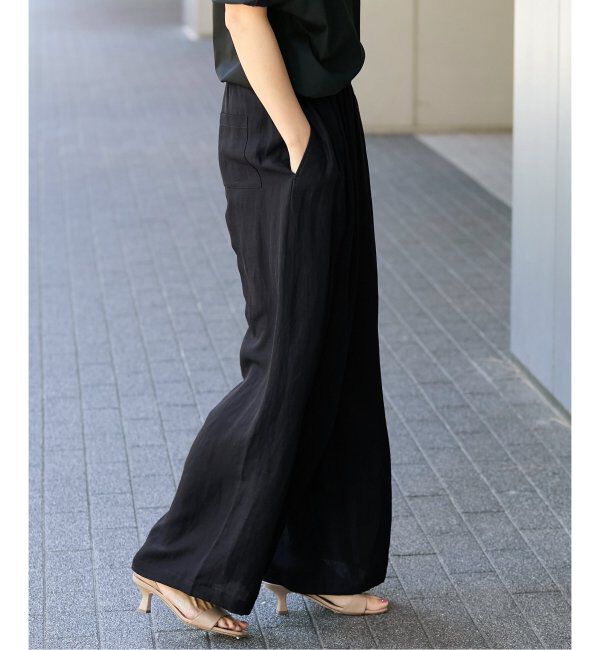 VERMEIL par iena「トリアセリネン リラックスパンツ」|その他|