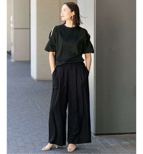 VERMEIL par iena「トリアセリネン リラックスパンツ」|その他|
