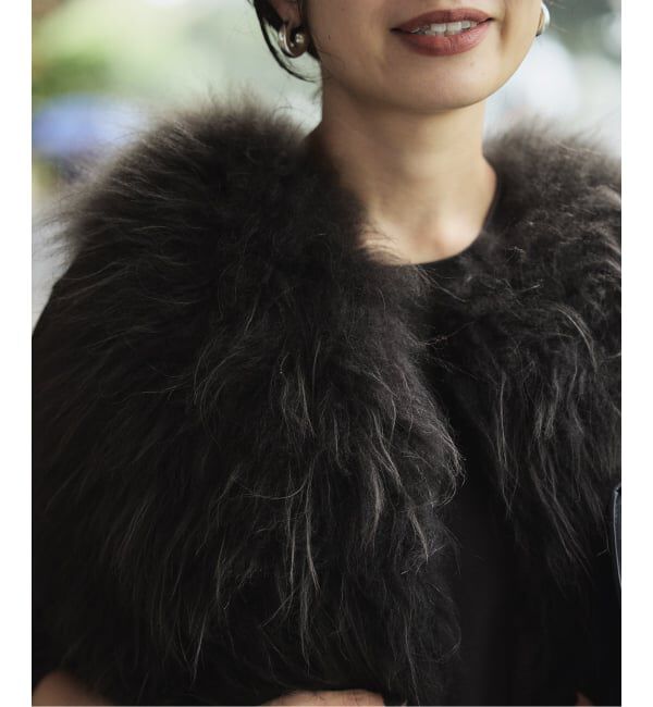 VERMEIL par iena「Cashmere Fur gilet」|その他|