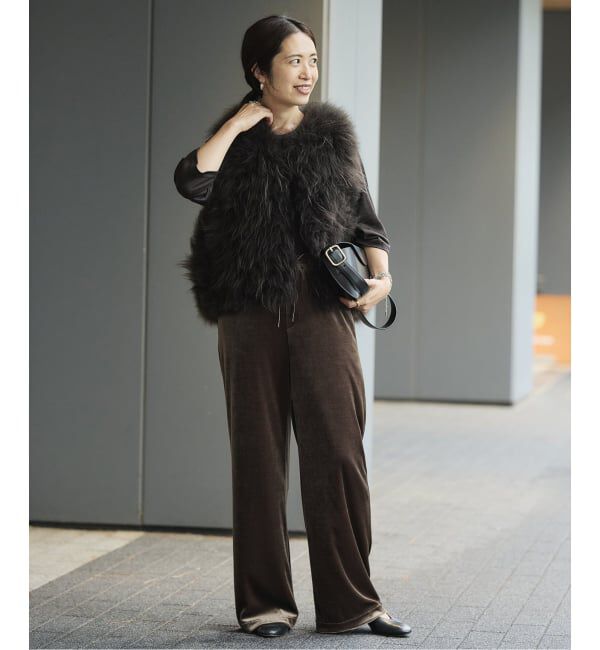 VERMEIL par iena「Cashmere Fur gilet」|その他|