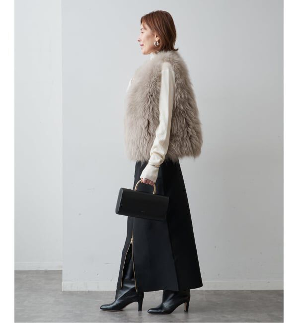 VERMEIL par iena「Cashmere Fur gilet」|その他|