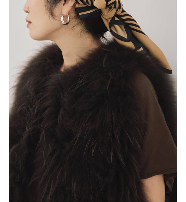 VERMEIL par iena「Cashmere Fur gilet」|その他|