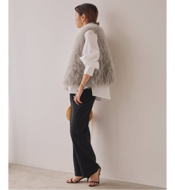 VERMEIL par iena「Cashmere Fur gilet」|その他|