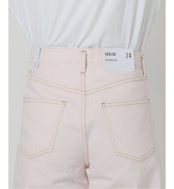 IENA LA BOUCLE「AGOLDE/エーゴールドイー LOW CURVE JEAN IN COSMOS」|デニム|