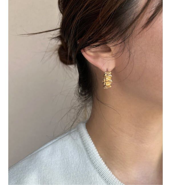 SLOBE IENA「Theia Jewelry/テイア ジュエリー ニュアンスピアス 71061E0022」|ピアス|