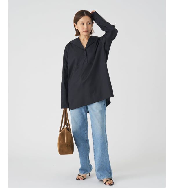 IENA「セイラーカラードレスシャツ」|シャツ・ブラウス|