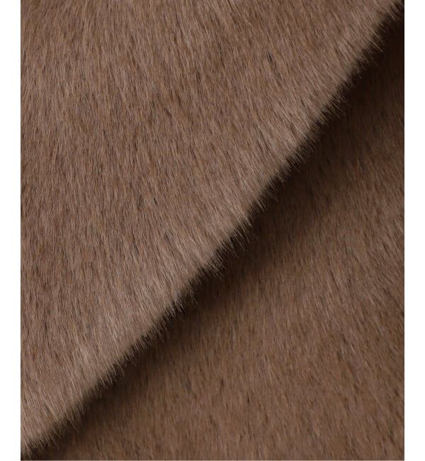 SLOBE IENA「FAKEファーフードブルゾン」|その他|