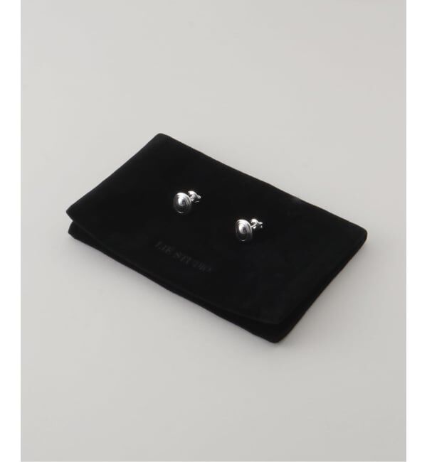 VERMEIL par iena「LIE STUDIO リエ スタジオ THE FRANKA EARRING シルバー」|ピアス|