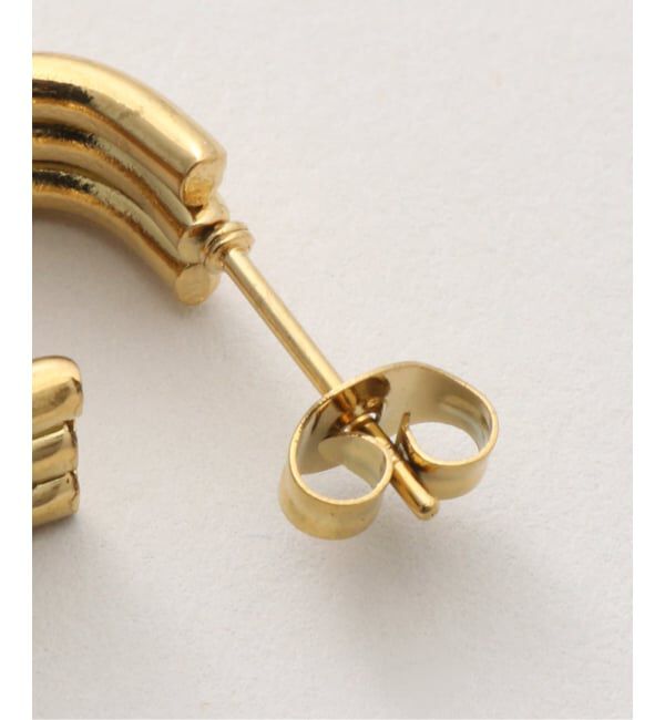 SLOBE IENA「HARPIE/ハーピー スクエアフープピアス ALEXA」|ピアス|