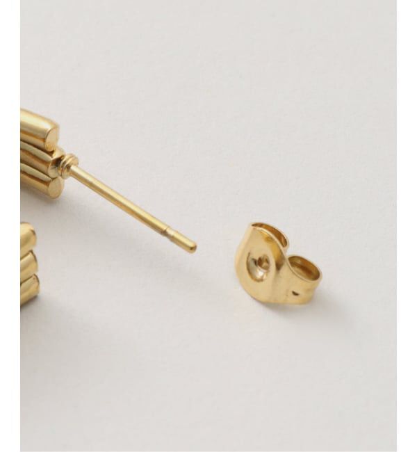 SLOBE IENA「HARPIE/ハーピー スクエアフープピアス ALEXA」|ピアス|