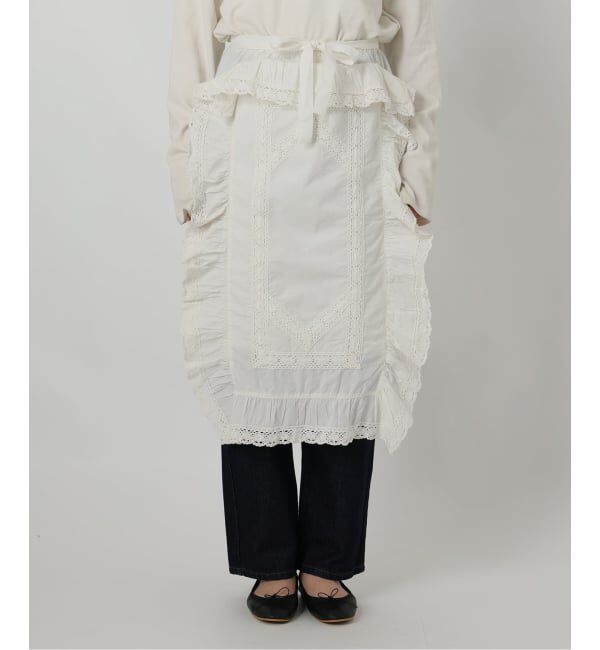 SLOBE IENA「crinkle crinkle crinkle rebuild apron skirt CC-4031」|スカート|