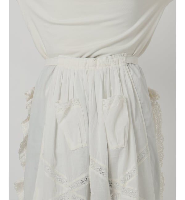 SLOBE IENA「crinkle crinkle crinkle rebuild apron skirt CC-4031」|スカート|