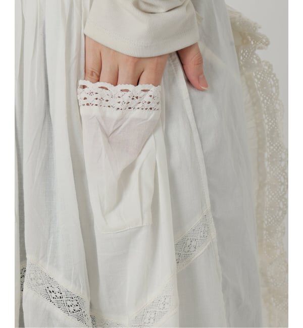 SLOBE IENA「crinkle crinkle crinkle rebuild apron skirt CC-4031」|スカート|