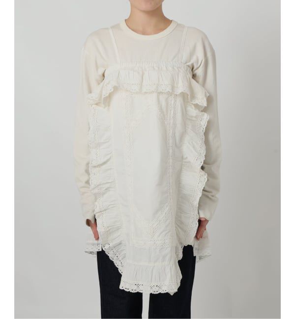 SLOBE IENA「crinkle crinkle crinkle rebuild apron skirt CC-4031」|スカート|